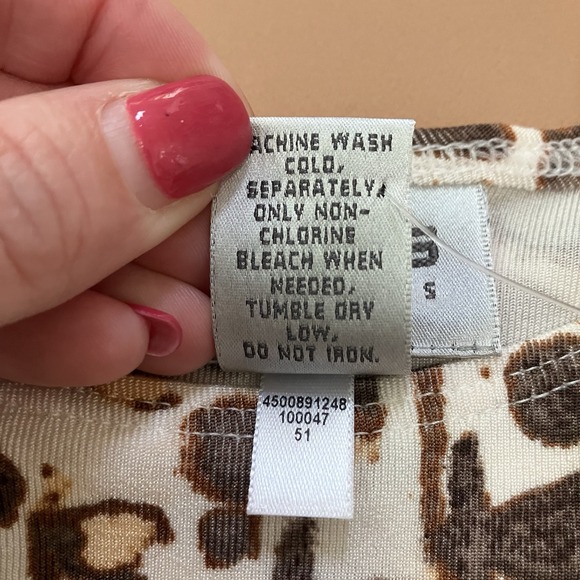 NWT Chico's Travelers Tank Shell Top Womens Size 2 Large‎ Tribal Vine Mochachino - Picture 5 of 6